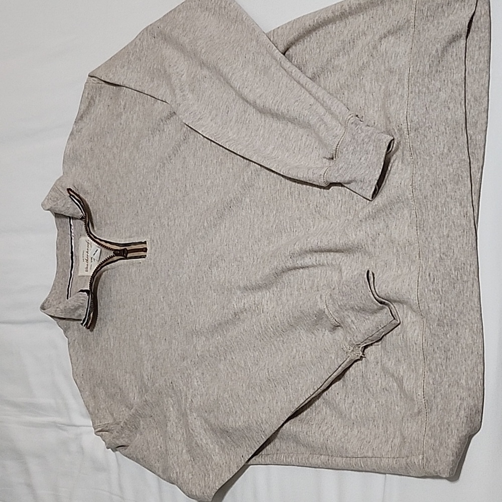 EUC Original Weatherproof Vintage light 1/4 zip pullover, size XL